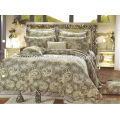 300TC 600 Thread 100% cotton printed bed sheet bedding set